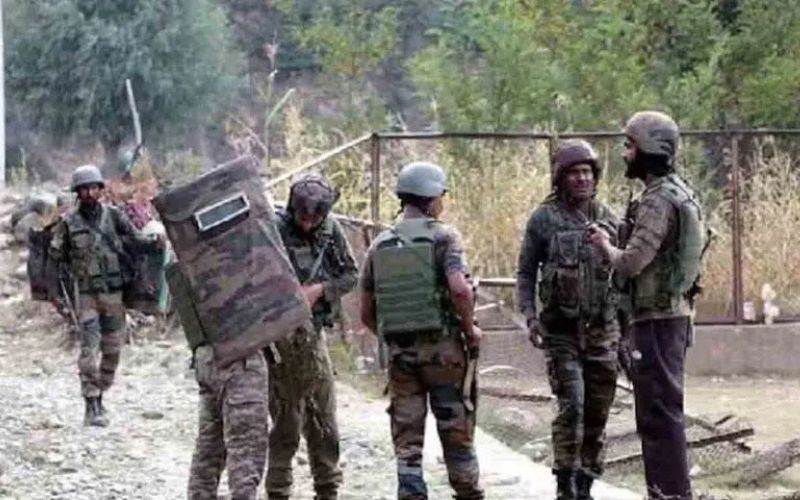 جموں و کشمیر:ایل او سی کے قریب گمبھیرمغلاں علاقہ میں انکاؤنٹر